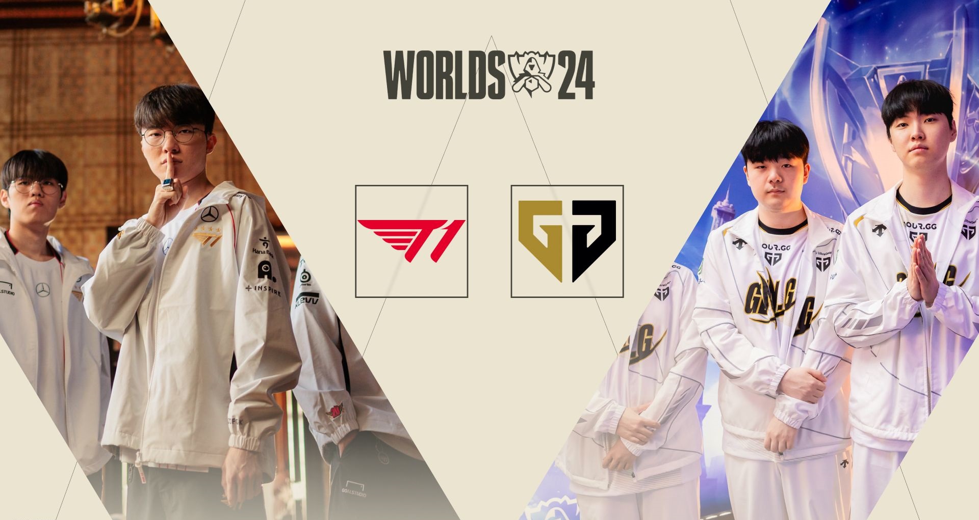 T1 ve Gen.G, League of Legends Worlds 2024 Final Biletini Almak İçin Karşı Karşıya! T1 ve Gen.G, League of Legends Worlds 2024 Final Biletini Almak İçin Karşı Karşıya!