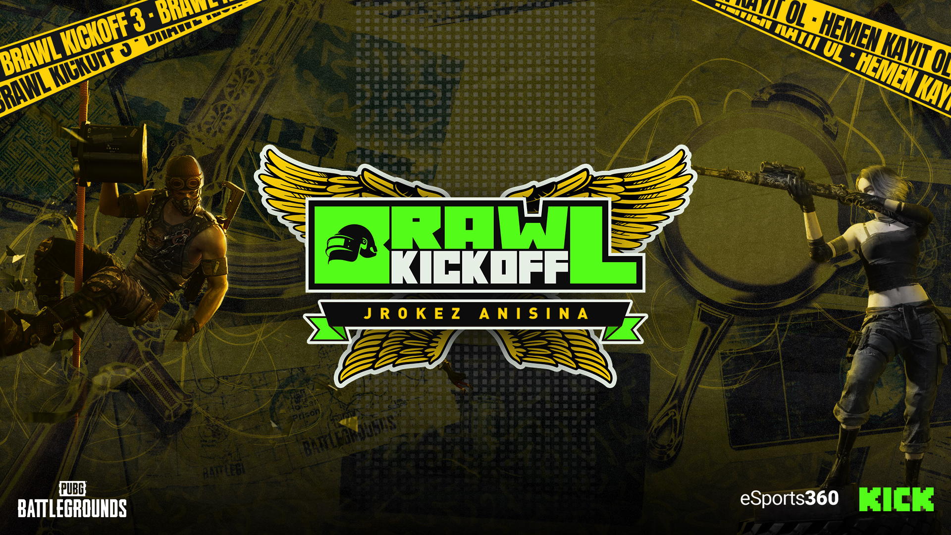 1 Milyon TL Ödül Havuzlu PUBG: BATTLEGROUNDS Turnuvası ‘Brawl Kickoff 3’ Başlıyor! 1 Milyon TL Ödül Havuzlu PUBG: BATTLEGROUNDS Turnuvası ‘Brawl Kickoff 3’ Başlıyor!